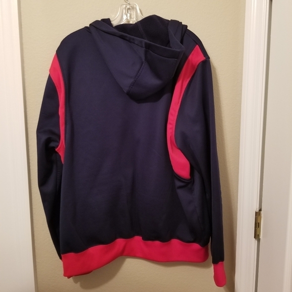 NFL Team Apparel NE Patriots Navy Blue Full Zip Hoodie Jacket Men's Size XL - Picture 5 of 6